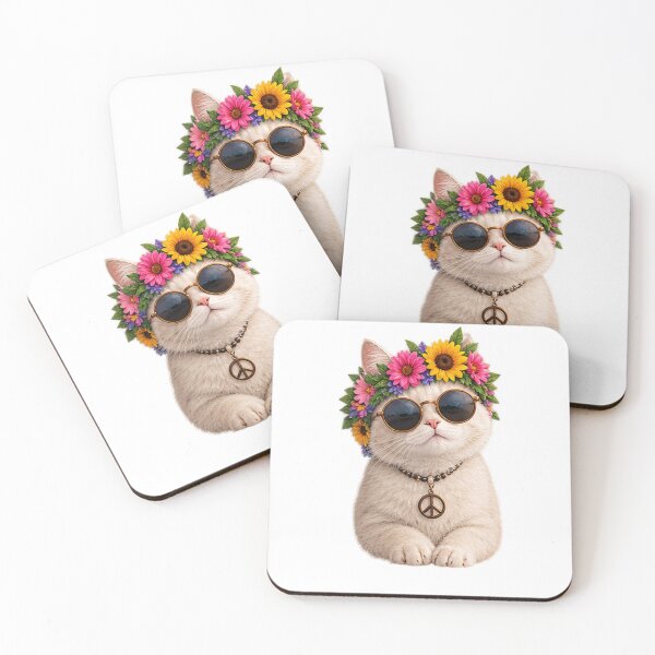Item preview, Self Love cat Meditation retro Design designed and sold by Zen & Whiskers.