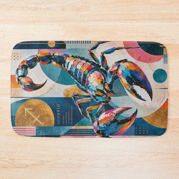 Item preview, Scorpio Zodiac Painting – Mystical Astrology Art designed and sold by GalleryKauffeld.