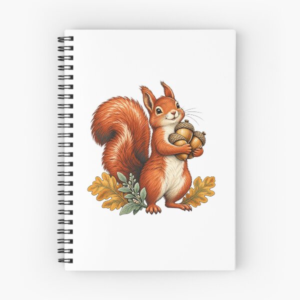 Item preview, Squirrel Autumn Harvest - Acorn Collector designed and sold by cybersilverhand.