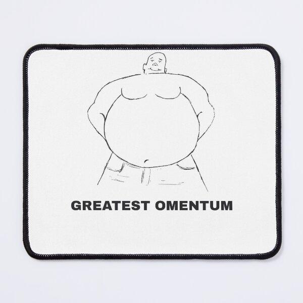 Item preview, Greatest Omentum: Funny Anatomy Belly Pun designed and sold by wordworking.