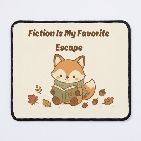 Item preview, Fiction is my favorite escape designed and sold by creativityisfun.