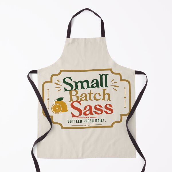 Item preview, Small Batch Sass Vintage Bottle Label Bottled Fresh Daily Funny designed and sold by HYPNK.