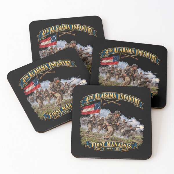 Item preview, Army - 4th Alabama Infantry Regiment - Battle of First Manassas, 21, July 1861 - 3D - Enhanced designed and sold by Military Insignia Products.