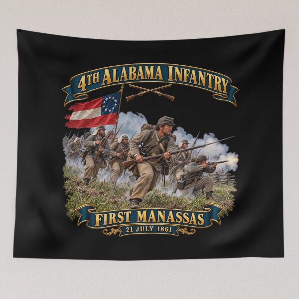 Item preview, Army - 4th Alabama Infantry Regiment - Battle of First Manassas, 21, July 1861 - 3D - Enhanced designed and sold by Military Insignia Products.