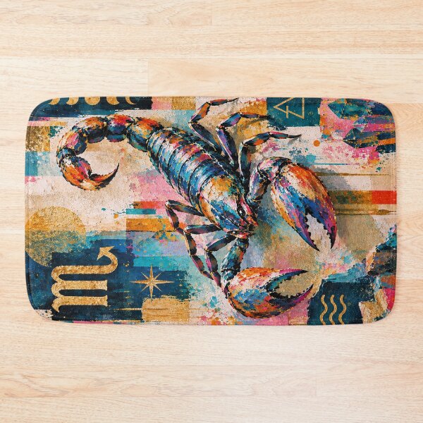 Item preview, Scorpio Zodiac Art Painting – Cosmic Astrology Design designed and sold by GalleryKauffeld.