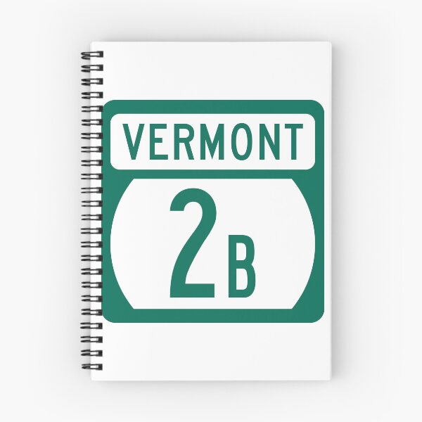 Item preview, Vermont Route 2B Highway Sign – Danville to St. Johnsbury, Northeast Kingdom VT designed and sold by NewNomads.