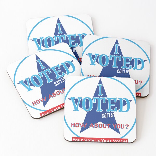 Item preview, I Voted Early – How About You? Your Vote Is Your Voice designed and sold by EMWorks-Ink.