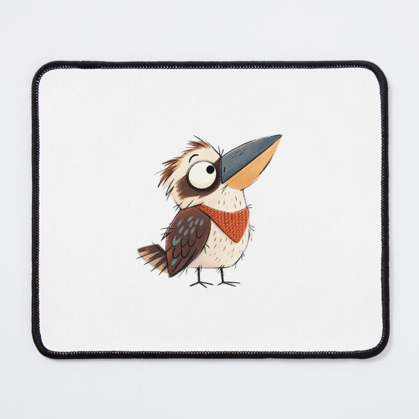 Item preview, Kookaburra in a Knitted Bib designed and sold by The-Art-of-D.