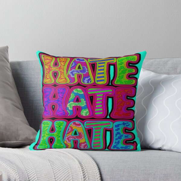 Item preview, Hate Hate Hate, Psychedelic Hippie Style  designed and sold by weirdove.