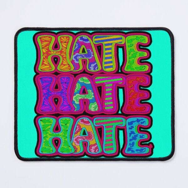 Item preview, Hate Hate Hate, Psychedelic Hippie Style  designed and sold by weirdove.