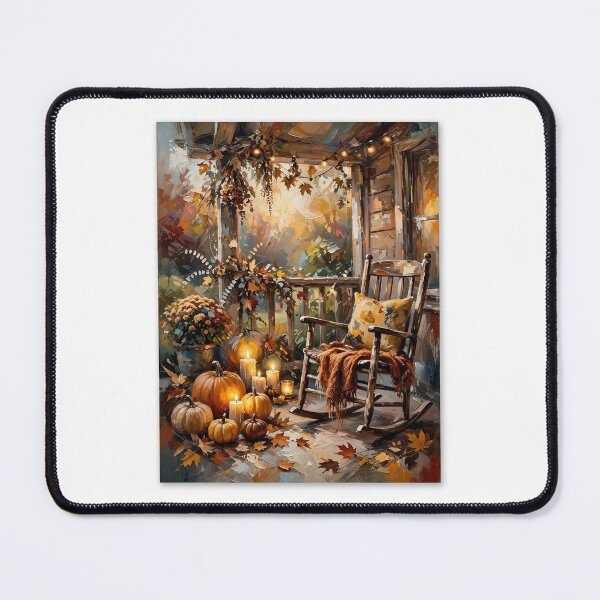 Item preview, Porch sitting in the fall designed and sold by Tonyasartprints.