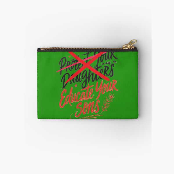 Item preview, Protect Your Daughters Educate Your Sons Empowerment Quote designed and sold by Redgiant87x.