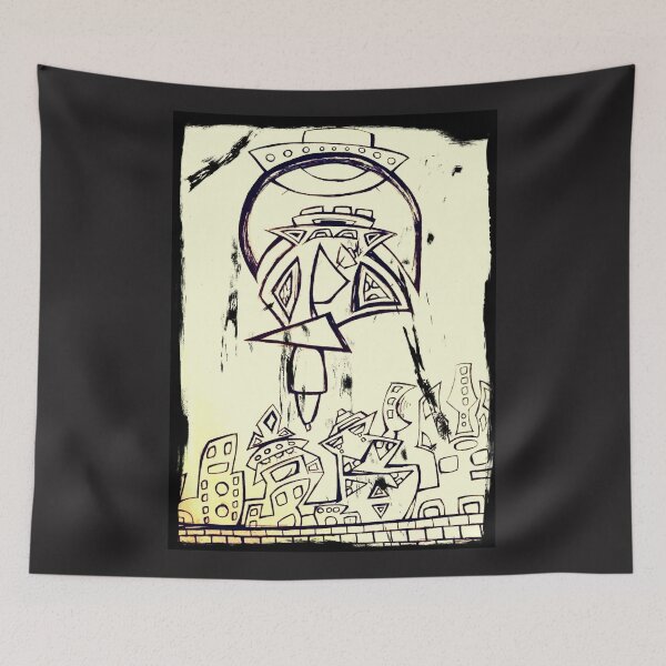 Item preview, Alien Flight attendant  designed and sold by AmyGrayDesigns.