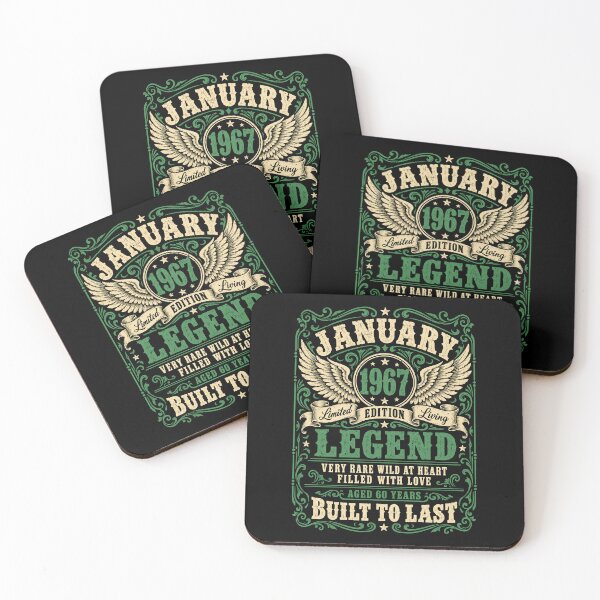 Item preview, January 1967 Legend – Vintage 60th Birthday, Aged 60 Years designed and sold by G350.