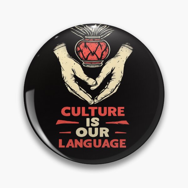 Item preview, Culture Is Our Language Vintage Art designed and sold by LayercraftArt.