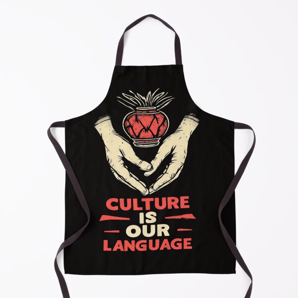 Item preview, Culture Is Our Language Vintage Art designed and sold by LayercraftArt.