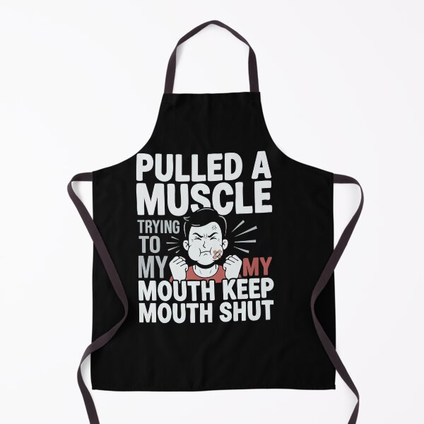 Item preview, Pulled A Muscle Trying To Keep My Mouth Shut designed and sold by AmeliaShirts.