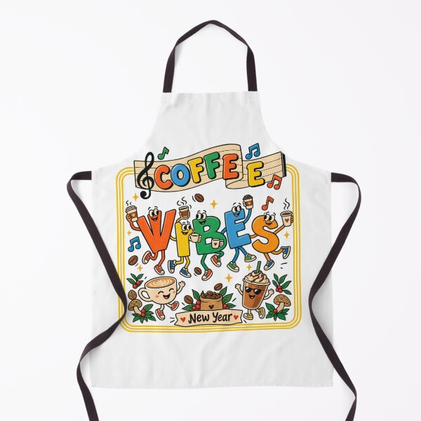 Item preview, Coffee Vibes – Happy New Year Coffee Lover Design designed and sold by HSE1.