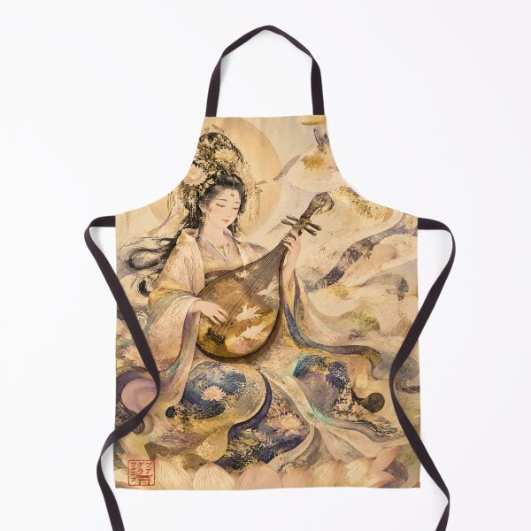 Item preview, Benzaiten Japanese Goddess of Music & Art | Goddess Playing Biwa designed and sold by kaxymax.