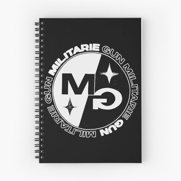 Item preview, Militarie Gun MG B&W Circle designed and sold by TheAlanLynchs.