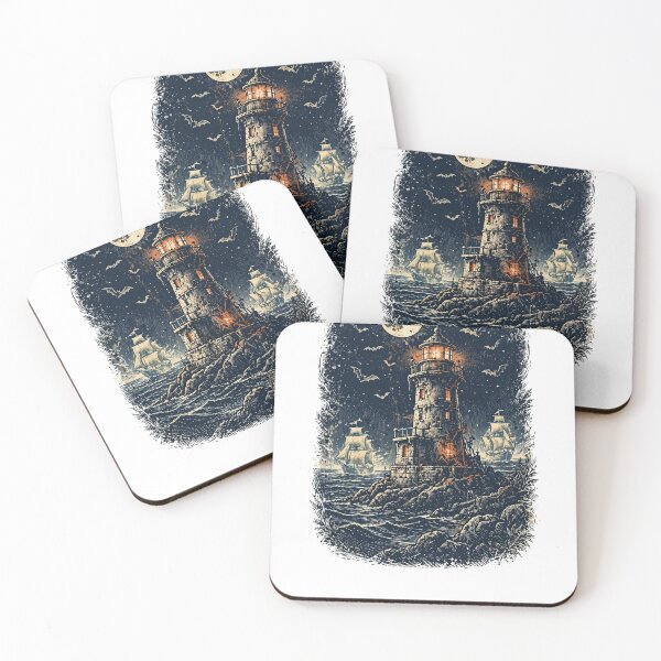 Item preview, Keeper of the Haunt Haunted Lighthouse T-Shirt — Halloween Ghost Ship designed and sold by AASU247.
