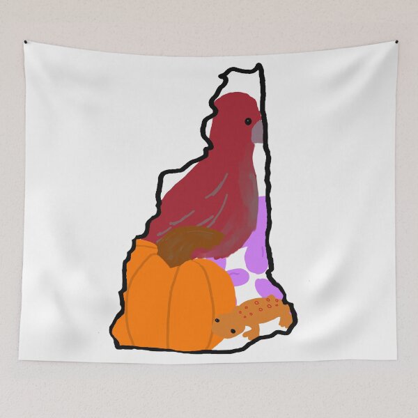 Item preview, New Hampshire- Inline designed and sold by EmberGlowPress.