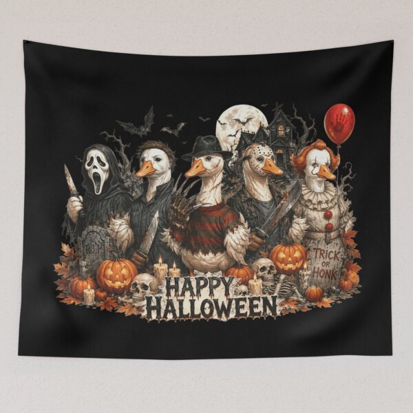 Item preview, Retro Halloween Characters Halloween 2026 Halloween Horror Movie Scary Movie designed and sold by Thread&Fable.