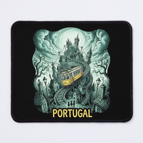 Item preview, Fantasy Portugal: Yellow Tram and City designed and sold by EdwinkOne.