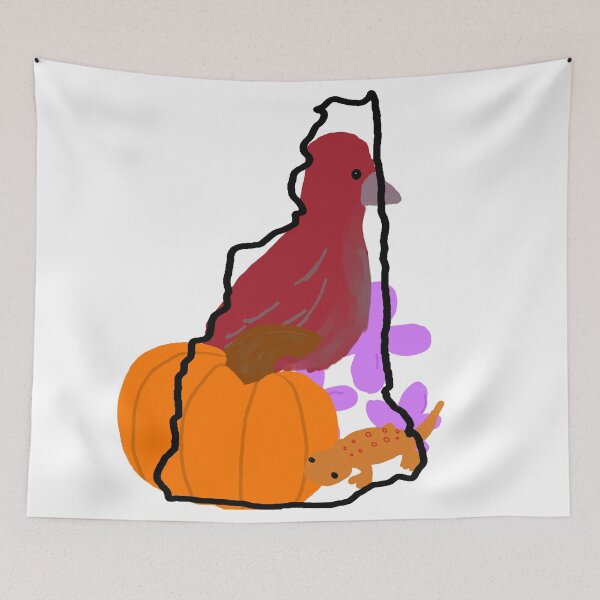 Item preview, New Hampshire- Overlap designed and sold by EmberGlowPress.