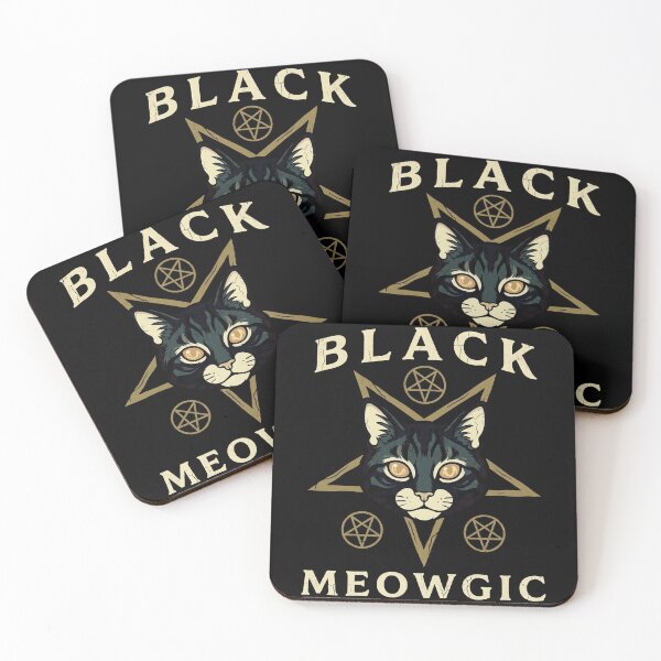 Item preview, Black Meowgic designed and sold by civomgon.