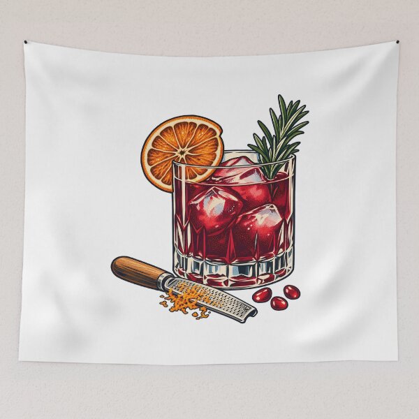Item preview, Zero Proof Winter Mocktail Garnish designed and sold by Philippa Shop.