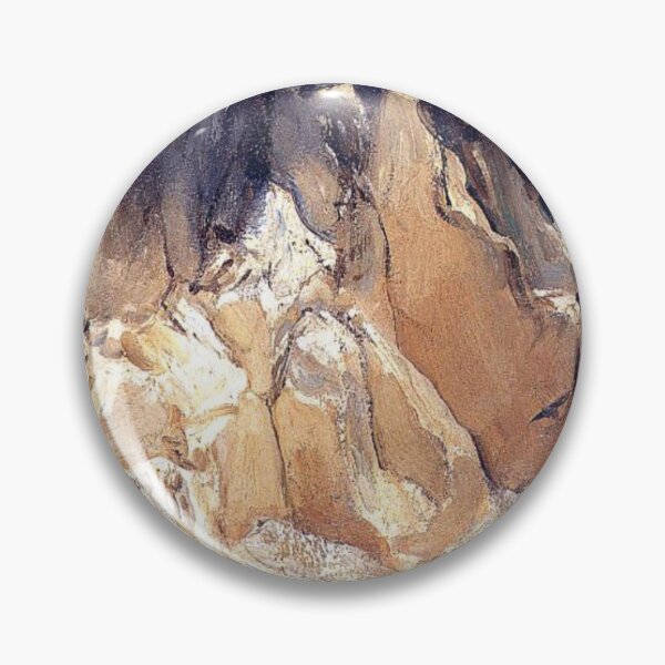 Item preview, John Singer Sargent Marble Quarries At Carrara - Classic Italian Landscape Wall Art Poster designed and sold by lanaverera.