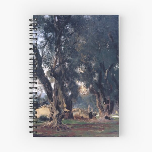 Item preview, John Singer Sargent Olive Trees At Corfu - Vintage Botanical Mediterranean Wall Art Poster designed and sold by lanaverera.