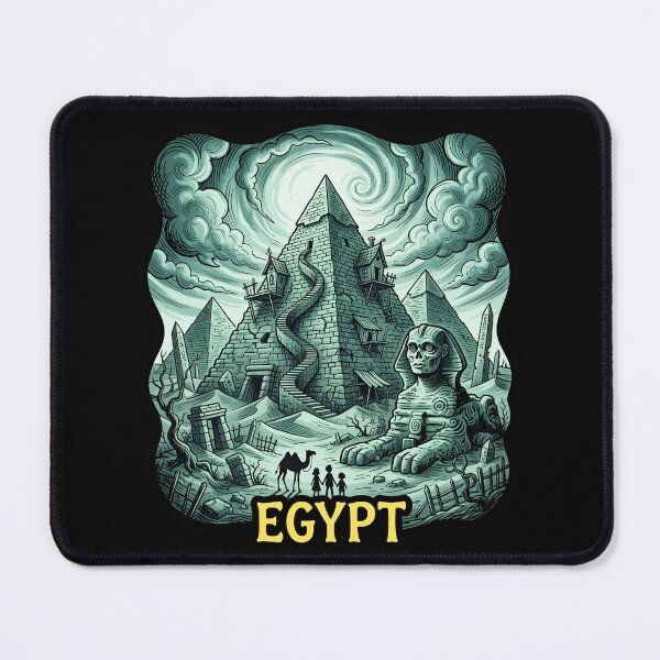 Item preview, Fantasy Egypt: Pyramids and Sphinx designed and sold by EdwinkOne.