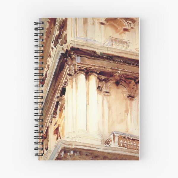 Item preview, John Singer Sargent Palazzo Corner Della Ca Grande - Vintage Venetian Architecture Wall Art Poster designed and sold by lanaverera.