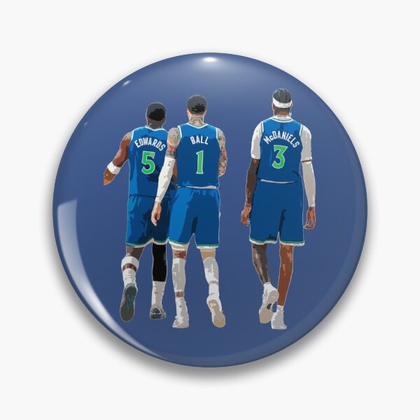 Item preview, Anthony Edwards & LaMelo Ball & Jaden McDaniels designed and sold by raffrasta.