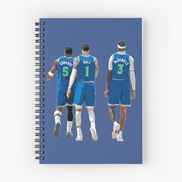Item preview, Anthony Edwards & LaMelo Ball & Jaden McDaniels designed and sold by raffrasta.