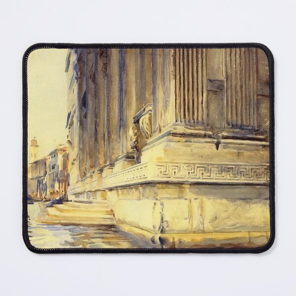 Item preview, John Singer Sargent Palazzo Grimani - Classic Venetian Palace Fine Art Exhibition Poster designed and sold by lanaverera.