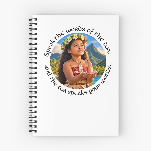 Item preview, Samoa Courage Chiasmus Proverb - Speak the words of the toa | Island Wisdom Art designed and sold by ShakaLife.org.