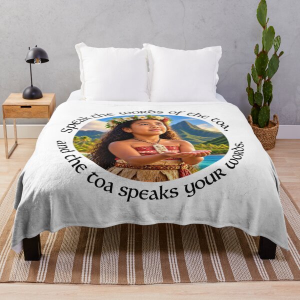 Item preview, Samoa Courage Chiasmus Proverb - Speak the words of the toa | Island Wisdom Art designed and sold by ShakaLife.org.