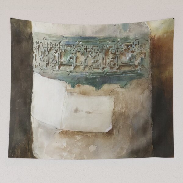 Item preview, John Singer Sargent Persian Artifact With Faience Decoration - Classic Still Life Art Print designed and sold by lanaverera.