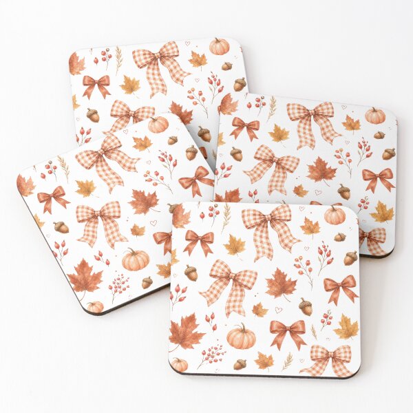 Item preview, Autumn Gingham Bow Pumpkin Pattern designed and sold by MOSIDRIP™.
