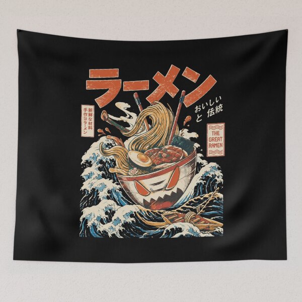Item preview, Great Ramen Waves designed and sold by CallistoPonte.
