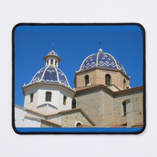 Item preview, Spanish church designed and sold by Fay Hughes.