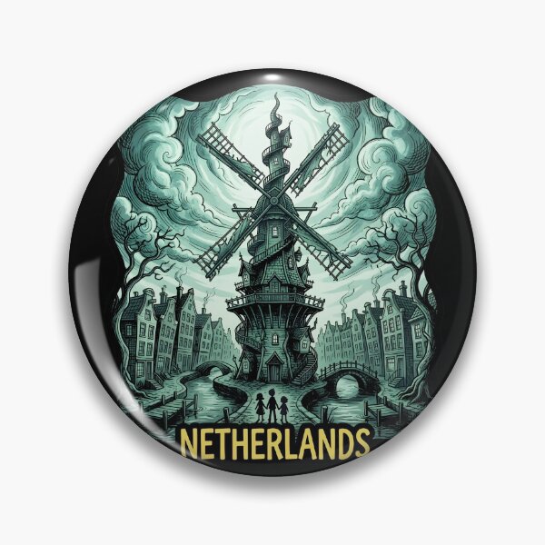 Item preview, Fantasy Netherlands: Dutch Windmill designed and sold by EdwinkOne.