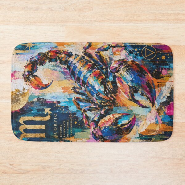 Item preview, Scorpio Zodiac Art Painting – Cosmic Astrology Design designed and sold by GalleryKauffeld.