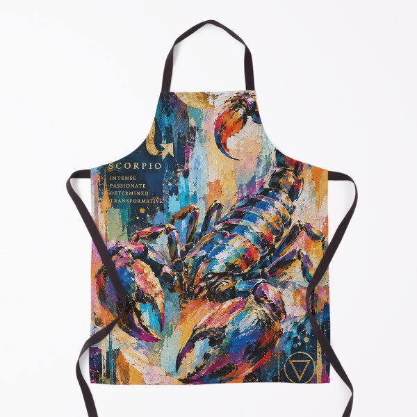 Item preview, Scorpio Zodiac Art Painting – Cosmic Astrology Design designed and sold by GalleryKauffeld.