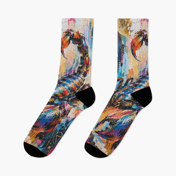 Item preview, Scorpio Zodiac Art Painting – Cosmic Astrology Design designed and sold by GalleryKauffeld.