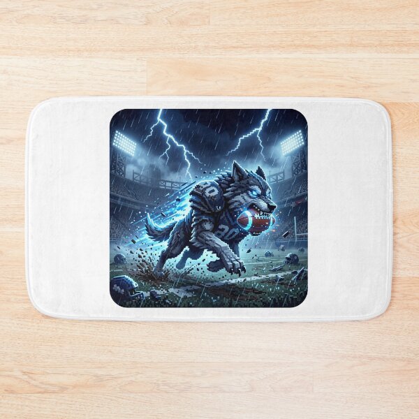 Item preview, Pixel art wolf | football player designed and sold by Pandora´s Box.