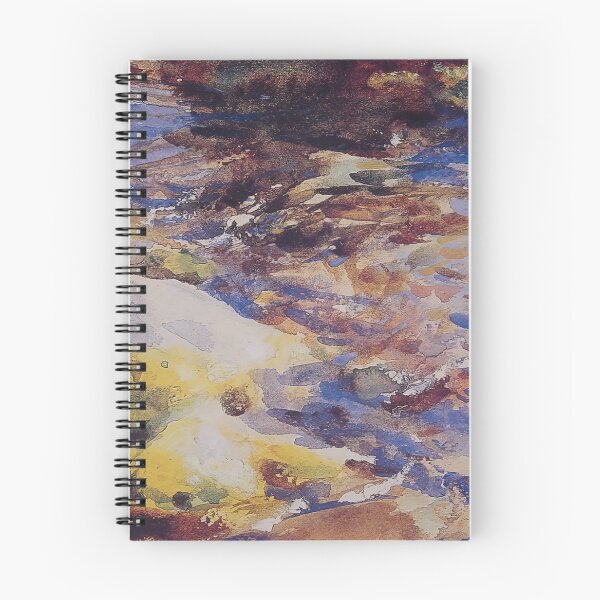 Item preview, John Singer Sargent Reflections Rocks And Water - Vintage Impressionist Landscape Poster designed and sold by lanaverera.